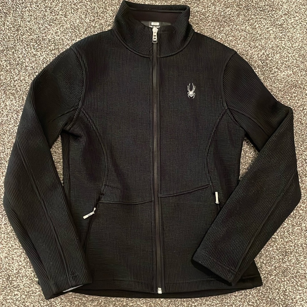 Spyder Women's Sweater Jacket Black